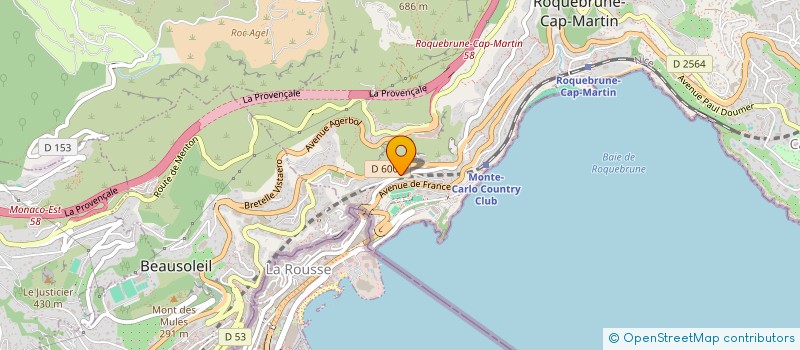 localisation de l'entreprise MONSIEUR FULVIO BATTAGLIO à ROQUEBRUNE-CAP-MARTIN