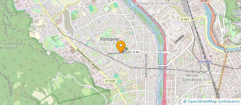 localisation de l'entreprise MONSIEUR FULVIO DIANA  FONTAINE