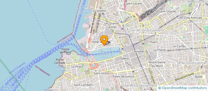 localisation de l'entreprise MONSIEUR FULVIO PORPHYRE à MARSEILLE