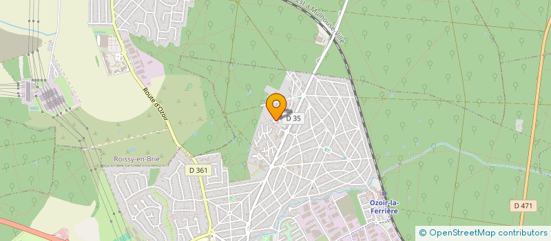 localisation de l'entreprise MONSIEUR FUNSHO ADEYEMI  OZOIR-LA-FERRIERE