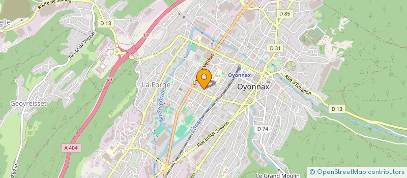 localisation de l'entreprise MONSIEUR FURAT ESKIER à OYONNAX