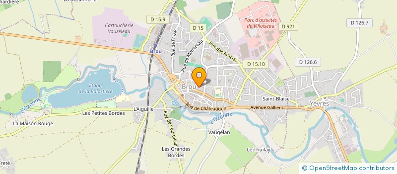 localisation de l'entreprise MONSIEUR FURCY LHUILLERY à BROU
