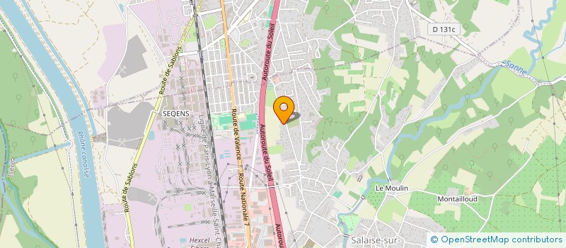 localisation de l'entreprise MONSIEUR FURKAN BASKAL  SALAISE-SUR-SANNE