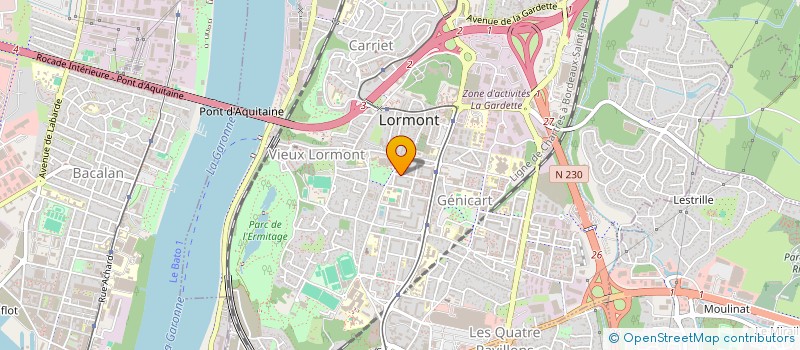 localisation de l'entreprise MONSIEUR FURKAN DURSUN  LORMONT