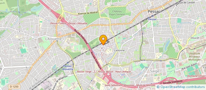 localisation de l'entreprise MONSIEUR FURKAN DURU  PESSAC