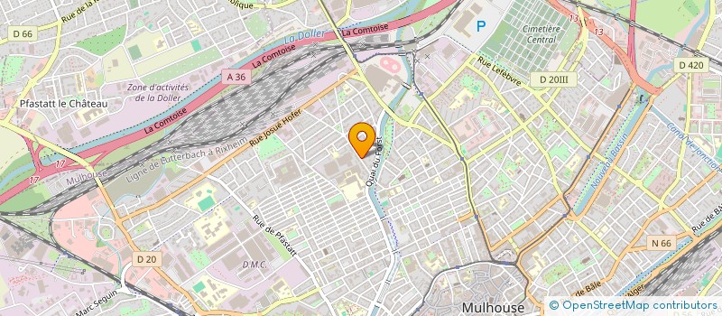 localisation de l'entreprise MONSIEUR FURKAN KALKAN  MULHOUSE