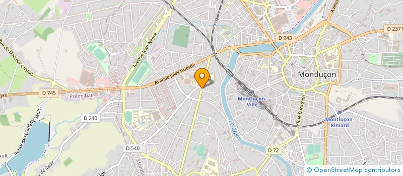 localisation de l'entreprise MONSIEUR FURKAN KARSAVURAN  MONTLUCON