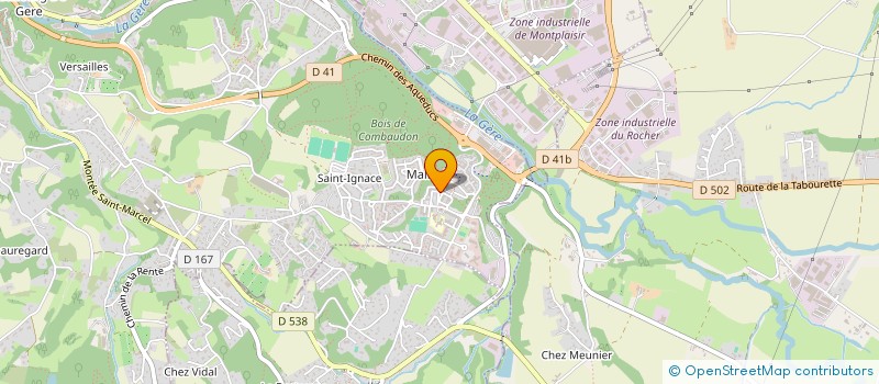 localisation de l'entreprise MONSIEUR FURKAN OZOKCU  VIENNE