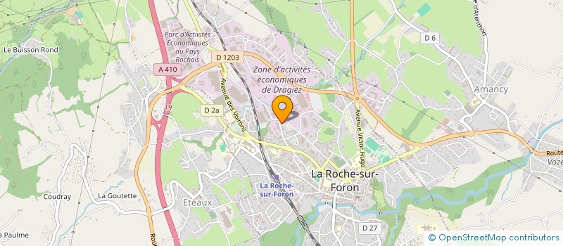 localisation de l'entreprise MONSIEUR FURKAN SAHIN  LA ROCHE-SUR-FORON