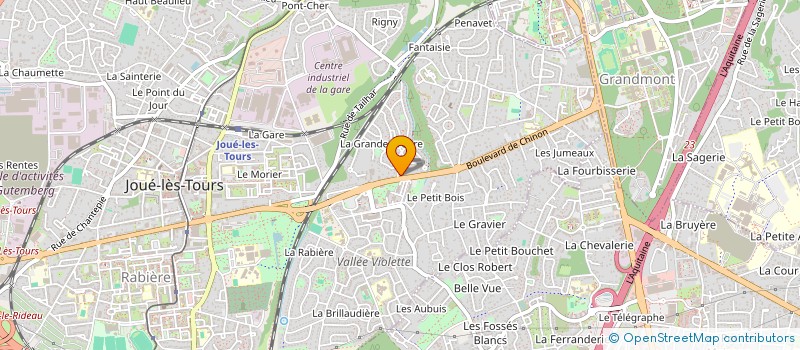 localisation de l'entreprise MONSIEUR FURKAN SARI  JOUE-LES-TOURS