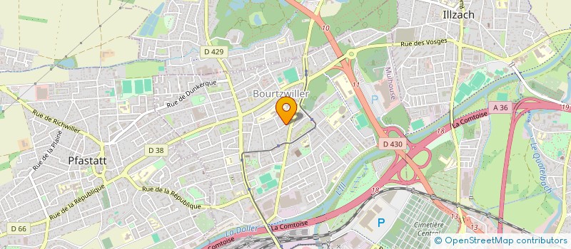 localisation de l'entreprise MONSIEUR FURKAN SEVEN  MULHOUSE