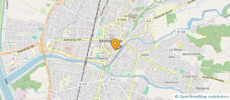 localisation de l'entreprise MONSIEUR FUSILLIER FRANCK  MONTELIMAR