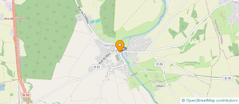 localisation de l'entreprise MONSIEUR FYNN KLIEMANN  VERTEUIL-SUR-CHARENTE