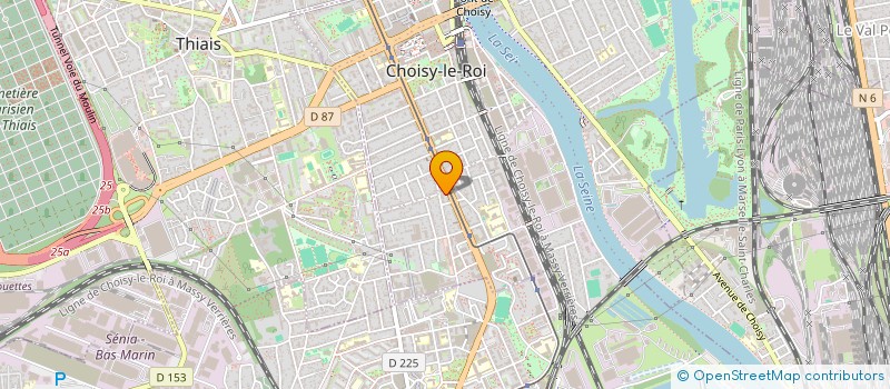 localisation de l'entreprise MONSIEUR FYON MAGASSA à CHOISY-LE-ROI