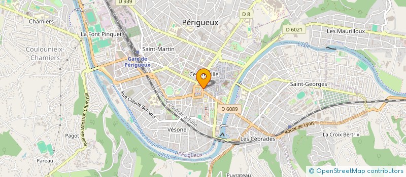 localisation de l'entreprise MONSIEUR G PINET  PERIGUEUX