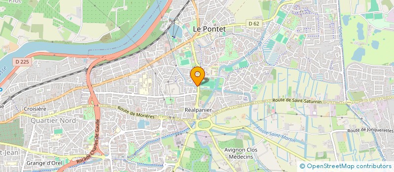 localisation de l'entreprise MONSIEUR GABARRON MORCILLO  LE PONTET