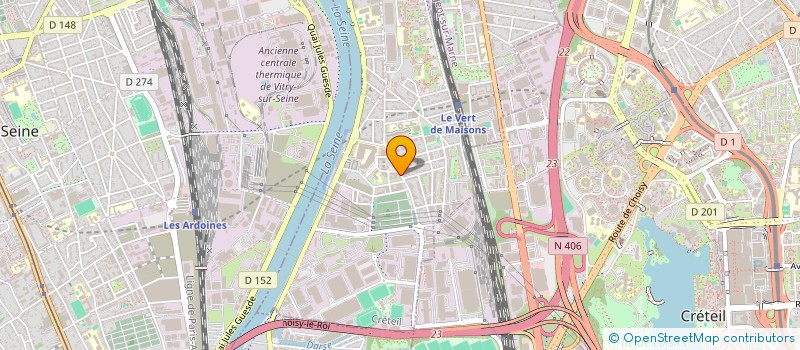 localisation de l'entreprise MONSIEUR GABER EL MANSY  ALFORTVILLE