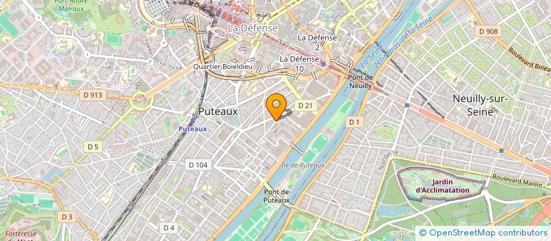 localisation de l'entreprise MONSIEUR GABI IFTODE  PUTEAUX