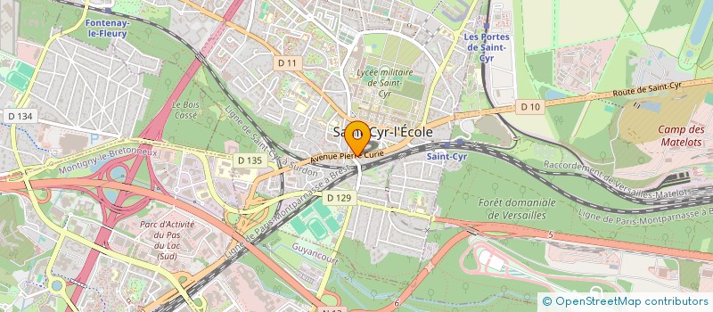 localisation de l'entreprise MONSIEUR GABI KHAWAM à SAINT-CYR-L'ECOLE