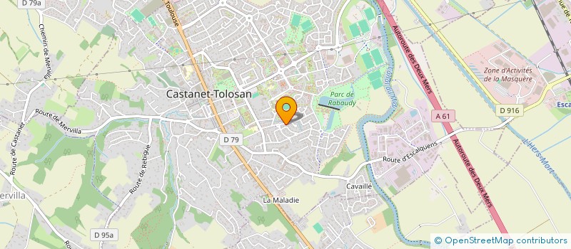 localisation de l'entreprise MONSIEUR GABI PACO VAZQUEZ à CASTANET-TOLOSAN