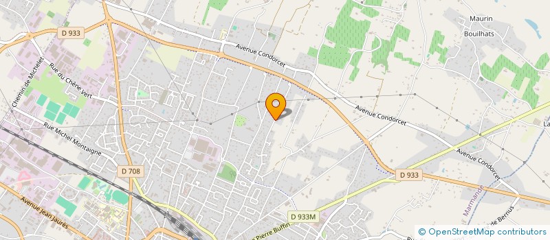 localisation de l'entreprise MONSIEUR GABIN ALIS  MARMANDE