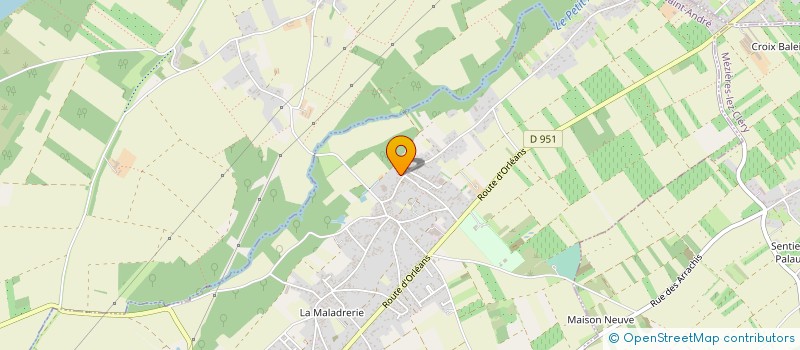 localisation de l'entreprise MONSIEUR GABIN ALLUARD à CLERY-SAINT-ANDRE