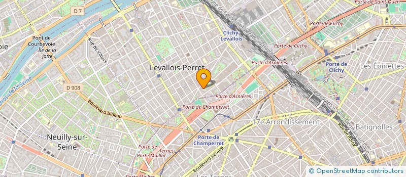 localisation de l'entreprise MONSIEUR GABIN ARNOULD à LEVALLOIS-PERRET