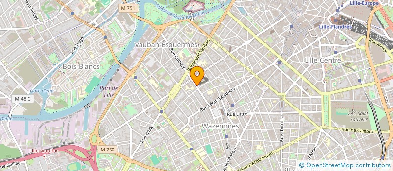 localisation de l'entreprise MONSIEUR GABIN BANCE à LILLE