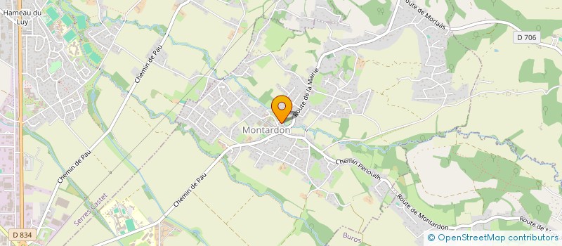 localisation de l'entreprise MONSIEUR GABIN BIERLAIRE à MONTARDON