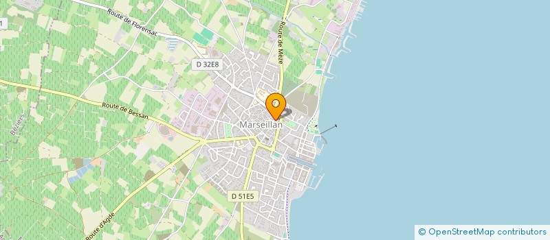 localisation de l'entreprise MONSIEUR GABIN BUCHHOLTZER à MARSEILLAN