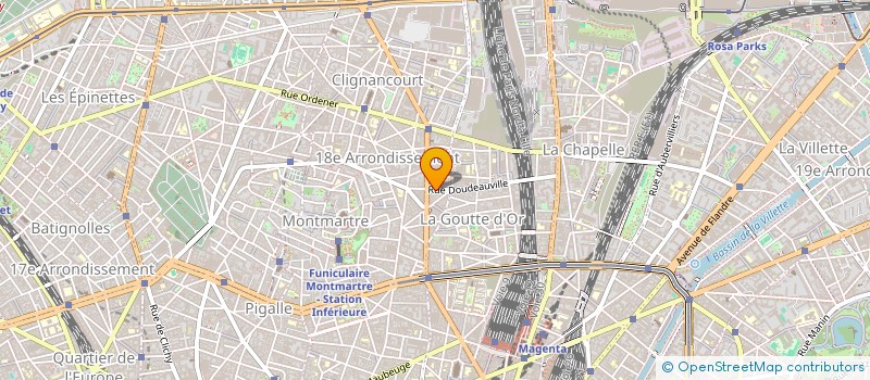 localisation de l'entreprise MONSIEUR GABIN CISCON à PARIS