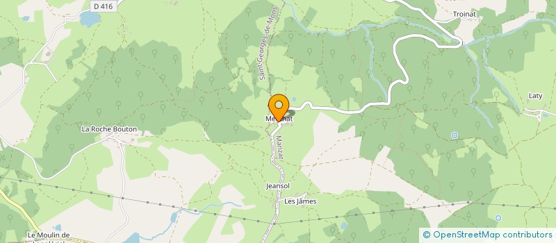 localisation de l'entreprise MONSIEUR GABIN COURTADON  CHARBONNIERES-LES-VARENNES