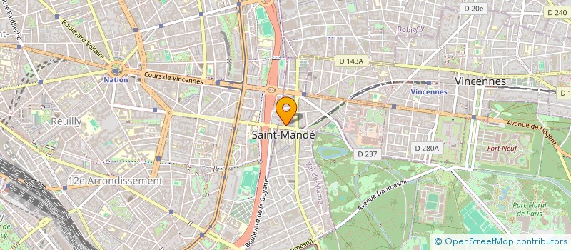 localisation de l'entreprise MONSIEUR GABIN DESPRAT  SAINT-MANDE