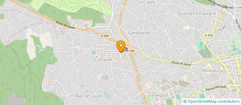 localisation de l'entreprise MONSIEUR GABIN DUGAND  NIMES