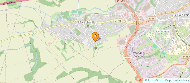 localisation de l'entreprise MONSIEUR GABIN DUSE  MORSCHWILLER-LE-BAS