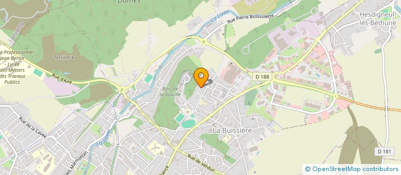 localisation de l'entreprise MONSIEUR GABIN FOULON  BRUAY LA BUISSIERE