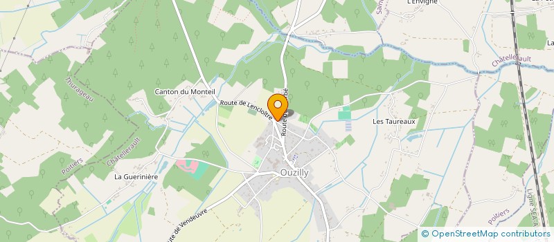 localisation de l'entreprise MONSIEUR GABIN GIRAUDET  OUZILLY