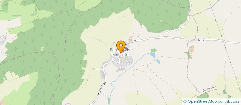 localisation de l'entreprise MONSIEUR GABIN GOTTSCHECK  PAREY-SOUS-MONTFORT