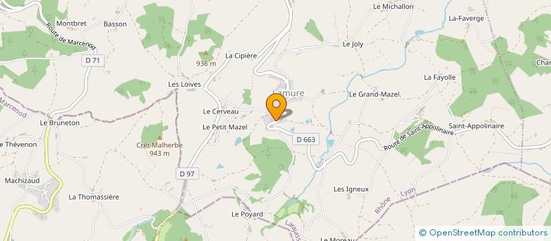 localisation de l'entreprise MONSIEUR GABIN GRASSET à LARAJASSE