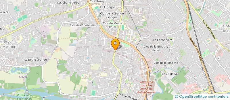 localisation de l'entreprise MONSIEUR GABIN GUILLORIT  ORLEANS