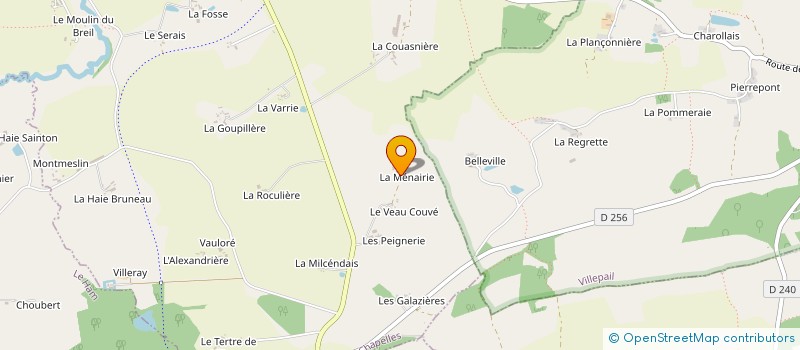 localisation de l'entreprise MONSIEUR GABIN JANVIER  MAYENNE