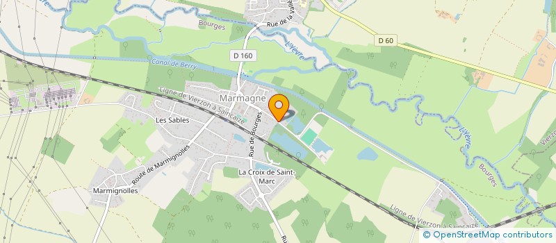 localisation de l'entreprise MONSIEUR GABIN JUSSERAND  MEREAU