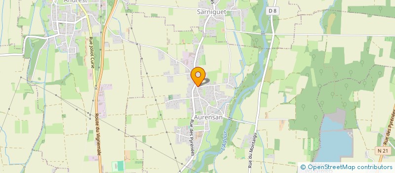 localisation de l'entreprise MONSIEUR GABIN LAMEIGNERE à SARNIGUET