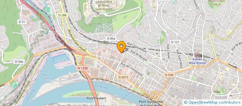 localisation de l'entreprise MONSIEUR GABIN LEFEBVRE à ROUEN