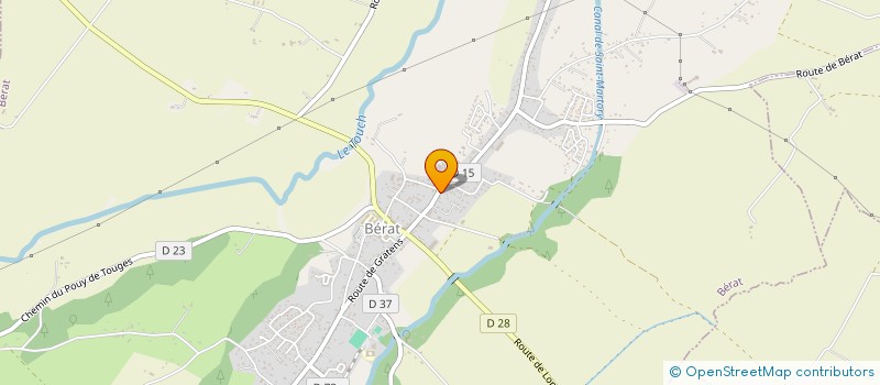 localisation de l'entreprise MONSIEUR GABIN LEMOINE  BERAT