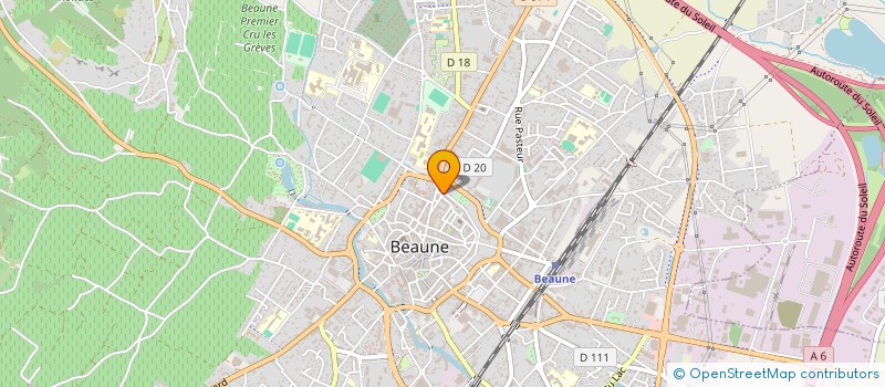 localisation de l'entreprise MONSIEUR GABIN MALESSIEU à BEAUNE