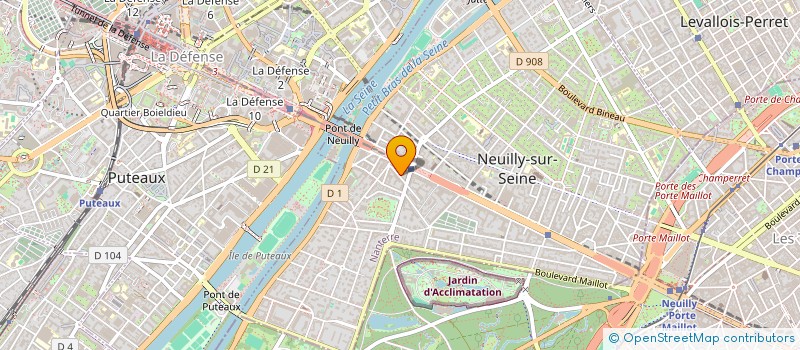 localisation de l'entreprise MONSIEUR GABIN MAUREAU à NEUILLY-SUR-SEINE