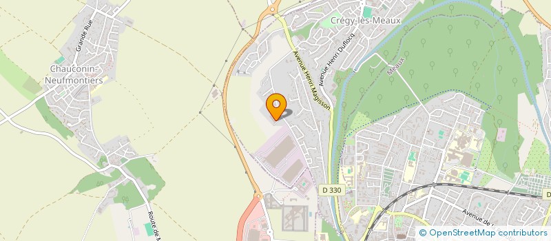 localisation de l'entreprise MONSIEUR GABIN MAURY  CREGY-LES-MEAUX