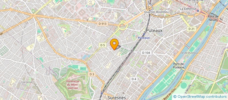 localisation de l'entreprise MONSIEUR GABIN MERMET à SURESNES