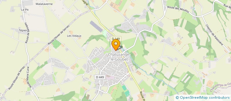 localisation de l'entreprise MONSIEUR GABIN NOEL à CHATUZANGE-LE-GOUBET